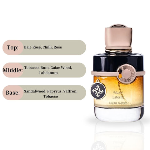Oud Collection Lateefa EDP Spray 100ML (3.3 OZ) by Azha | Indulge in the Allure of This Luxurious Scent. - Intense Oud