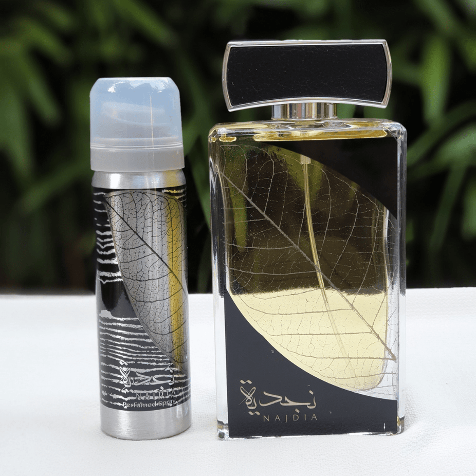 Najdia for Men EDP - 100ML (3.4oz) w/ Deo by Lattafa - Intense oud