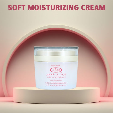 Soft Moisturizing Body Cream 70GMS By Al Rehab | Intensely Moisturizing, Softening, Restores Dry Skin, Fruity - Floral Fragrance. - Intense Oud
