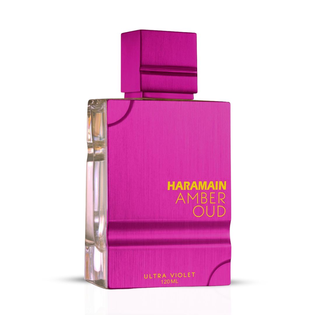 Amber Oud Ultra Violet Eau De Parfum Spray 120ML (4.0 OZ) By Al Haramain | A Mesmerizing Fusion Of Opulent Florals, Tantalizing Spice & Woody Warmth For An Alluring Finish. - Intense Oud