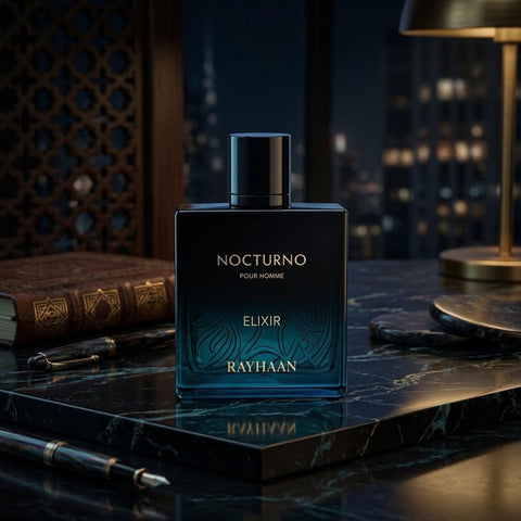 Rayhaan Nocturno Elixir Eau de Parfum Spray 100ml (3.4 oz) by Rayhaan