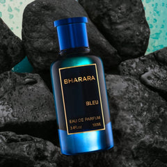 Bharara Bleu Pour Homme Eau De Parum Spray 100ML (3.4 OZ) by Bharara (Velvet Pouch) - Intense Oud