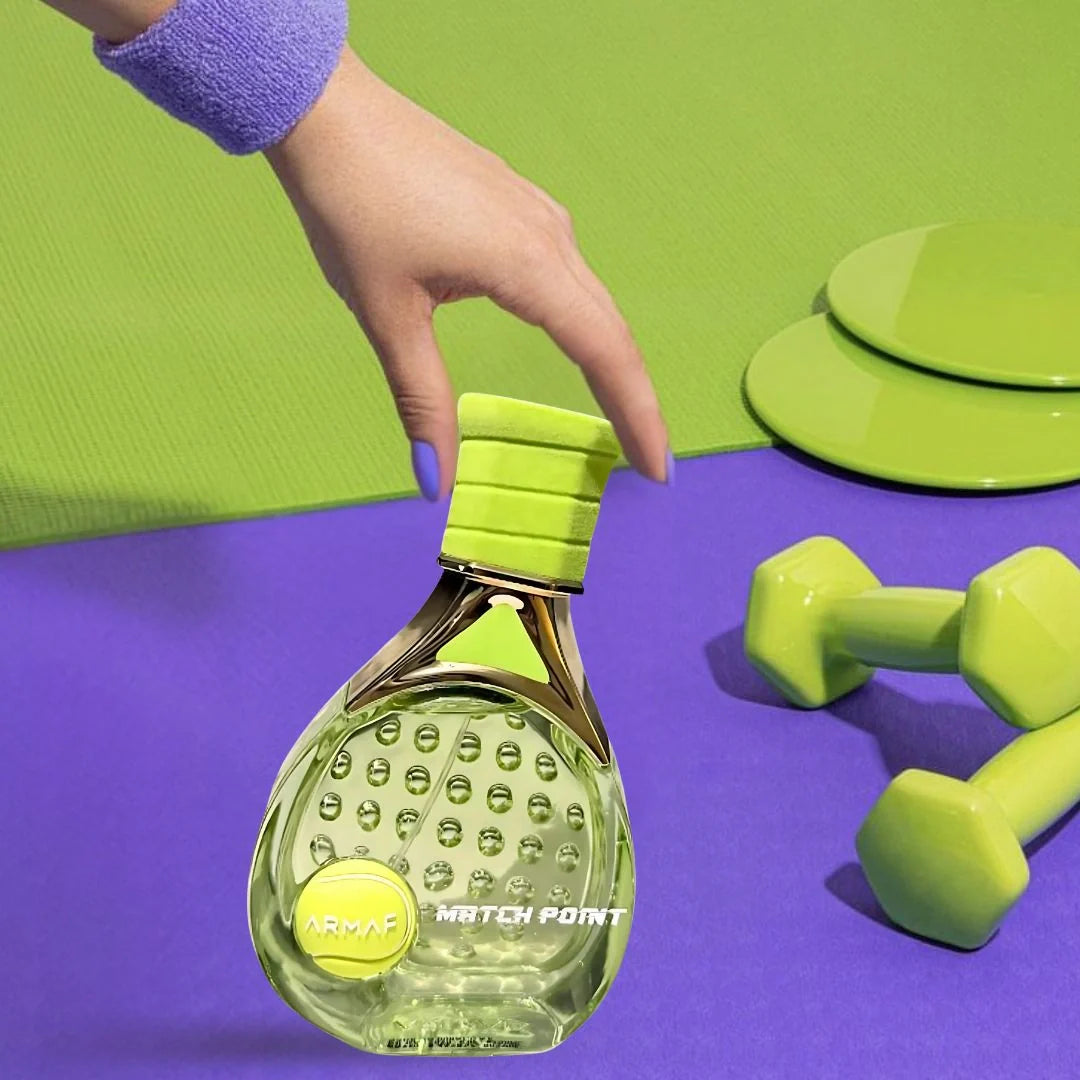 Match Point Eau de Parfum Spray 100ml (3.4 oz) by Armaf | Bold, Energetic & Masculine - Intense Oud