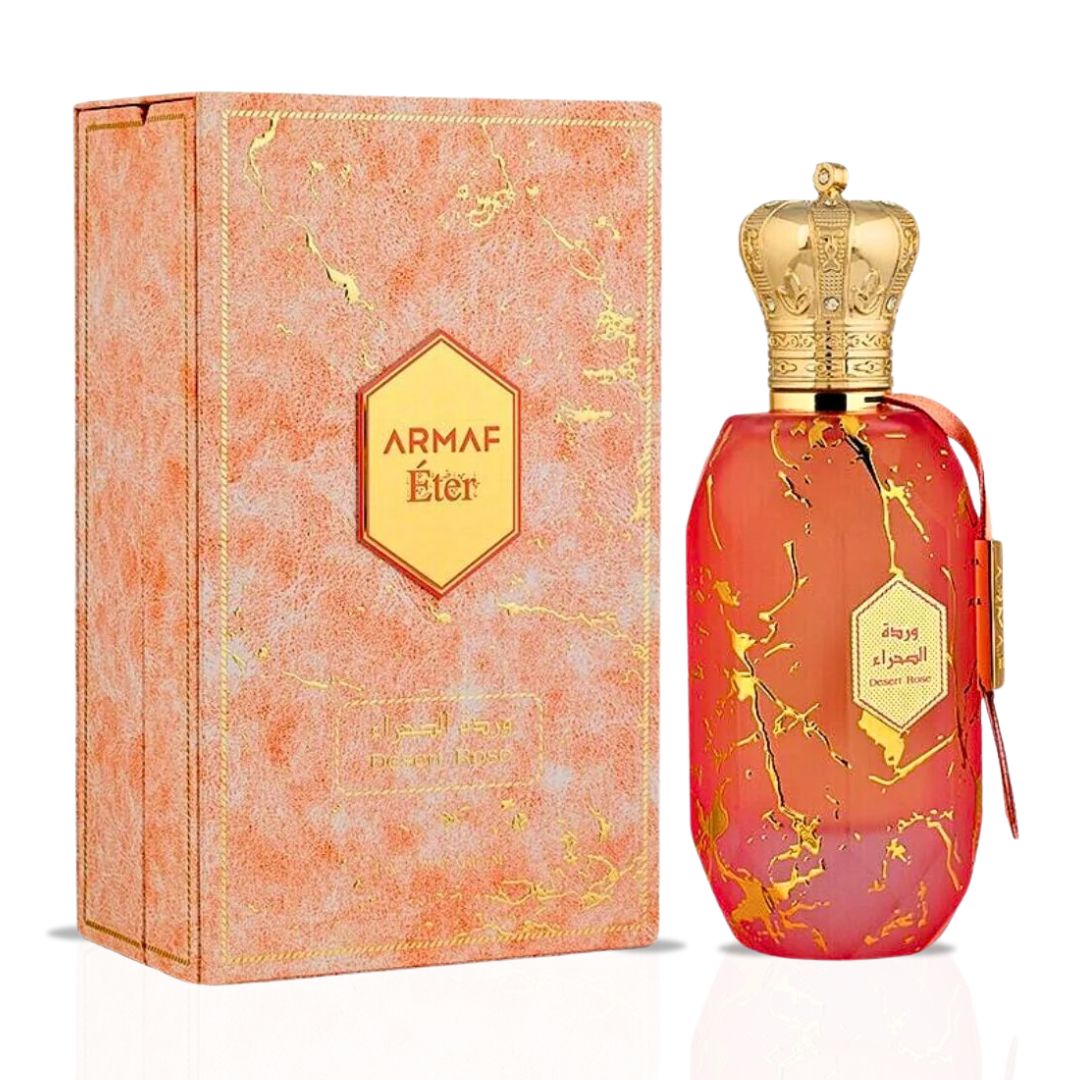 Armaf Eter Arabian Sky & Desert Rose EDP Sprays 100ML (3.4 OZ) By Armaf | A Dynamic Duo Of Vibrant Citrus & Exotic Floral-Leathery Scents. (BUNDLE) - Intense Oud