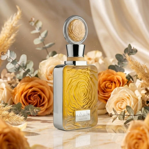 Rafeef Eau de Parfum Spray 100ml (3.4 oz) by Ard Al Zaafaran (Velvet Pouch)