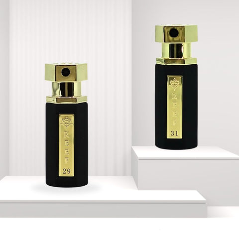 MINI Reef 29 & MINI Reef 31 EDP Sprays (0.50 OZ) by Reef Perfumes | Long Lasting & Luxurious Fragrances. (BUNDLE) - Intense Oud