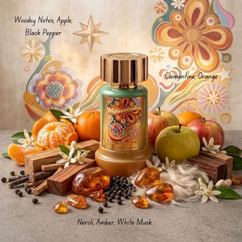 AUCTION Indomitable Eau de Parfum Spray 100ml (3.4 oz) by Paris Corner (Velvet Pouch)