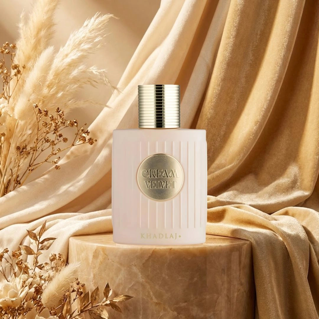 Cream Velvet Eau de Parfum Spray 100ml (3.4 oz) by Khadlaj - Intense Oud