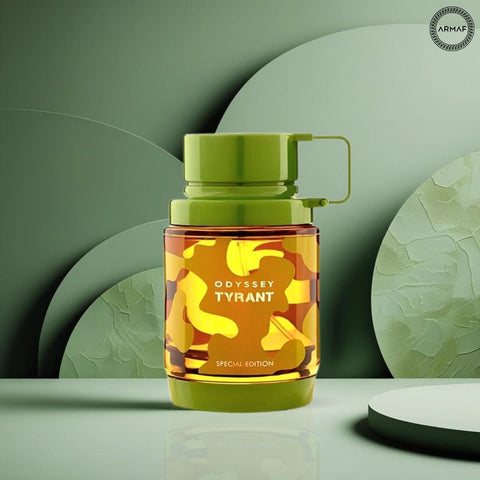Odyssey Tyrant Special Edition Eau de Parfum Spray 100ml (3.4 Oz) by Armaf | Bold Citrus Meets Aromatic Warmth - Intense Oud
