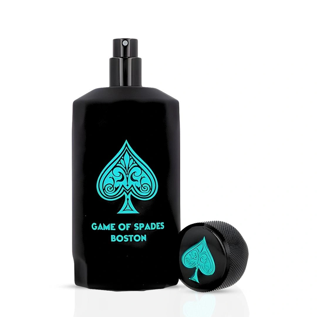 Game Of Spades Boston Parfum Spray 100ml (3.4 fl oz) by Jo Milano Paris - Intense Oud