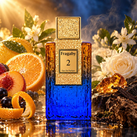 Fragaby I & II Eau de Parfum Sprays 100ml (3.4 oz) by Risala Elite (Bundle)