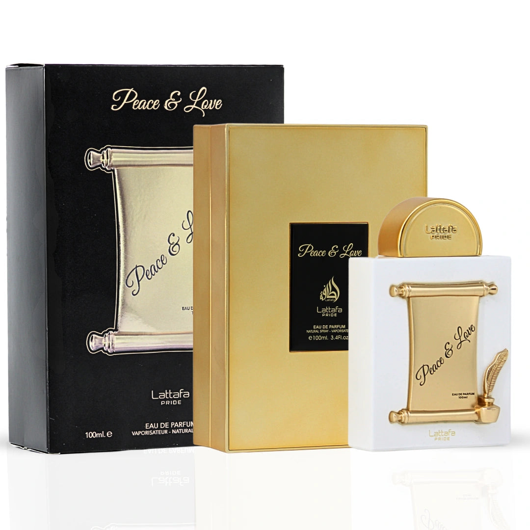 Peace & Love Eau de Parfum Spray 100ml (3.4 oz) by Lattafa