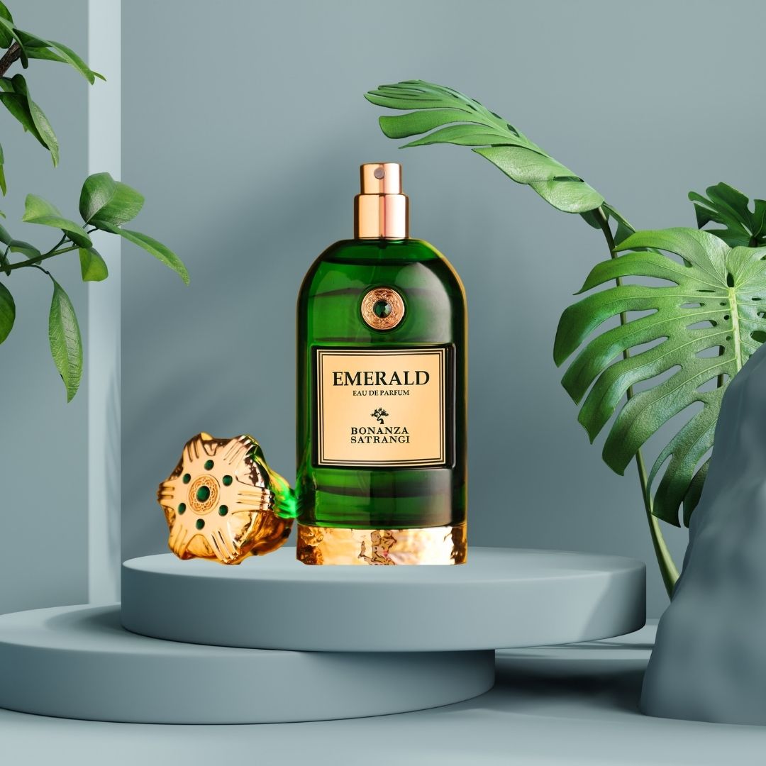Emerald EDP Spray 100ML (3.4 OZ) by Bonanza Satrangi | Long Lasting, Exotic, Floral, Musky, Luxurious Fragrance. - Intense Oud