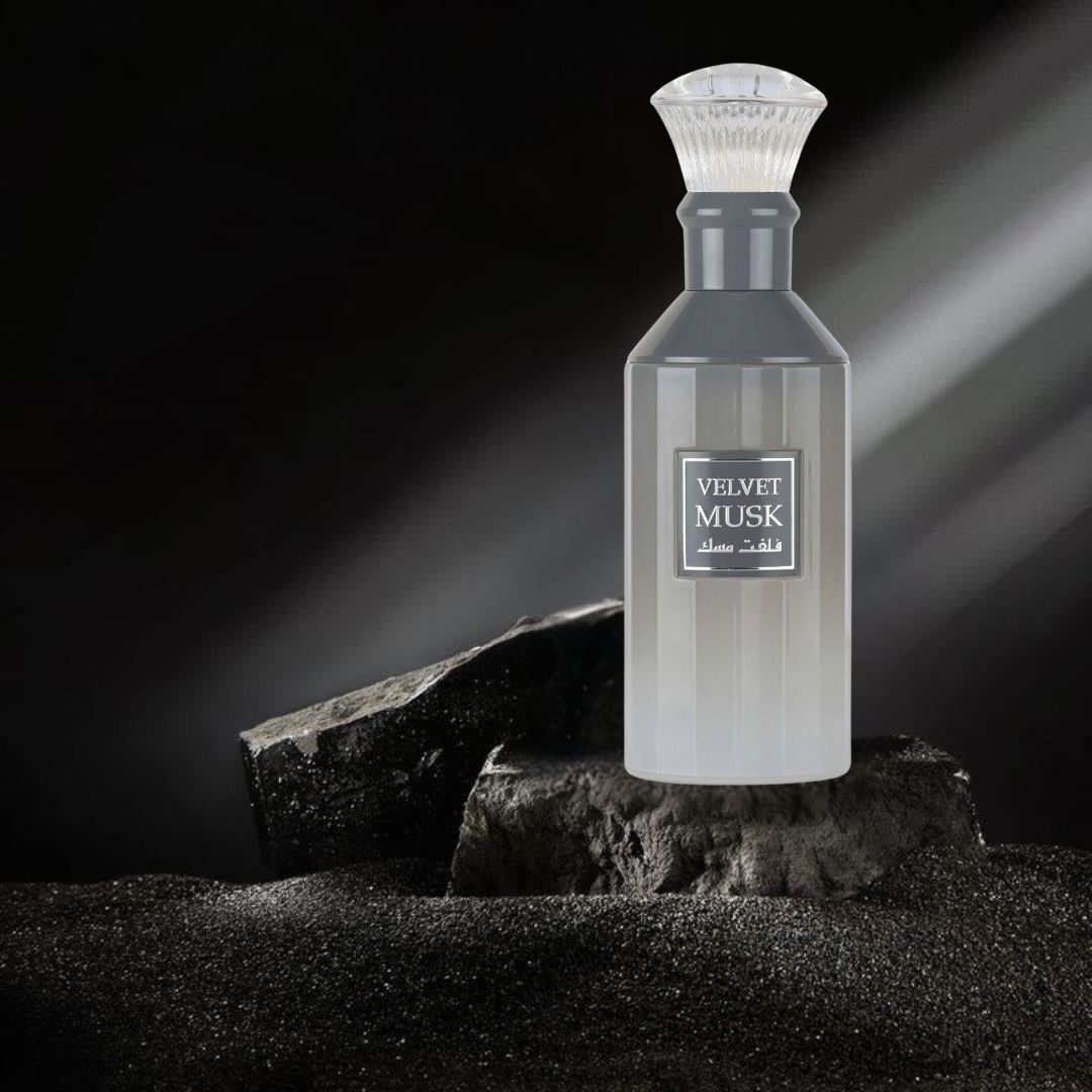 Velvet Musk Eau De Parfum Spray 100ML (3.4 OZ) By Lattafa | A Serene Fusion Of Airy White Musk, Creamy Vanilla & Rich Amber. - Intense Oud