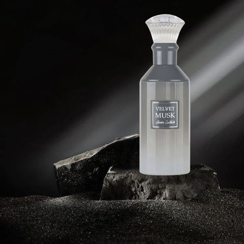 Velvet Musk Eau De Parfum Spray 100ML (3.4 OZ) By Lattafa | A Serene Fusion Of Airy White Musk, Creamy Vanilla & Rich Amber. - Intense Oud