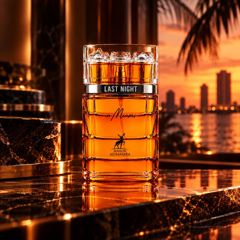 Last Night in Miami Eau de Parfum Spray 100ml (3.4 oz) by Maison Alhambra
