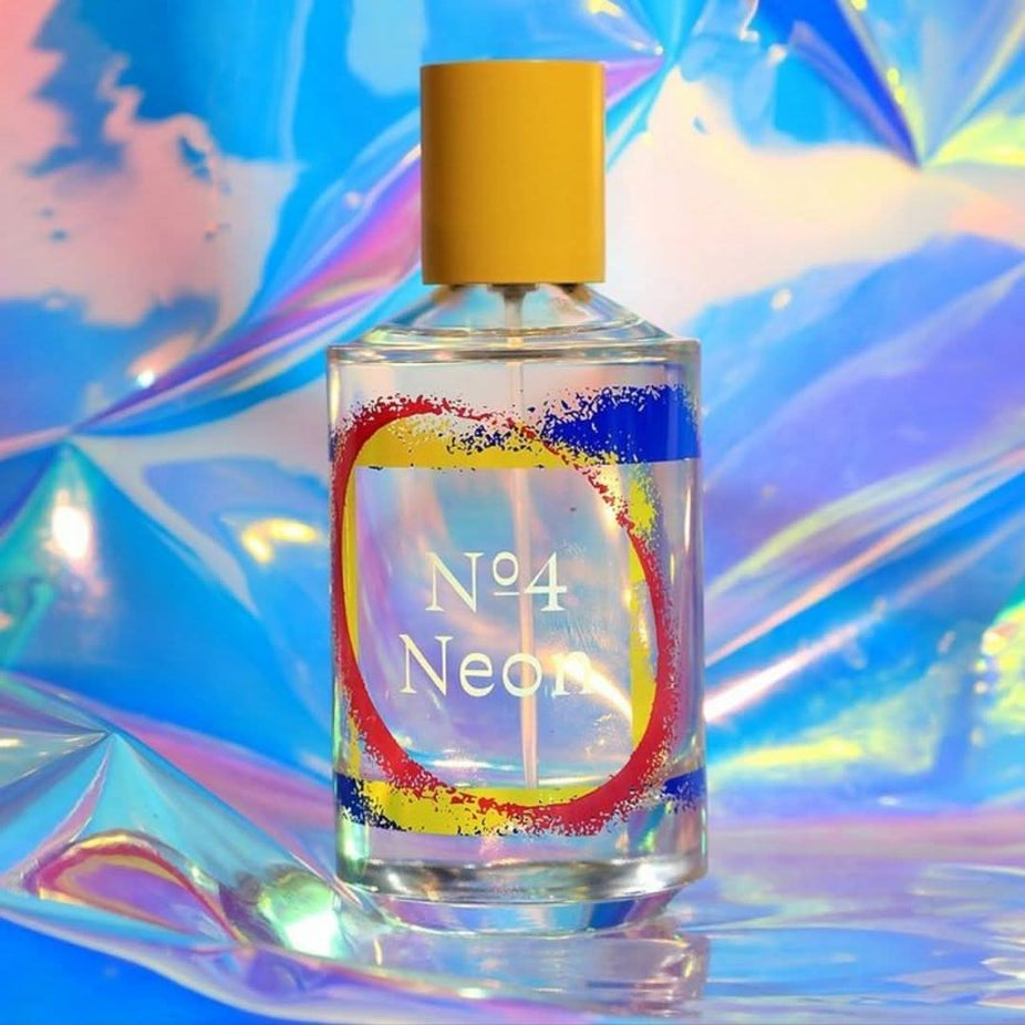 Thomas Kosmala Paris No. 4 Neon Eau de Parfum spray bottle, 100ml, with sleek design and vibrant label.