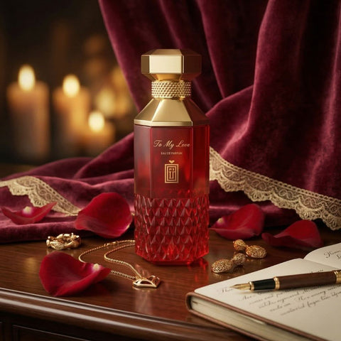 AUCTION To My Love Eau De Parfum Spray 100ml (3.4 oz) by Aura by Aura (Velvet Pouch)