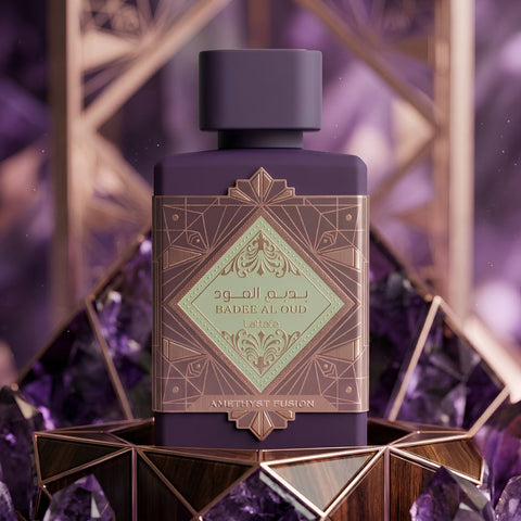 Bade'e Al Oud Amethyst Fusion Eau de Parfum Spray 100ml (3.4 oz) by Lattafa