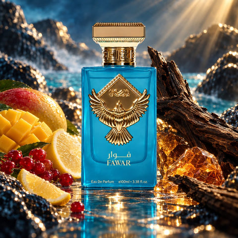 Fayiz & Fawaar Eau de Parfum Sprays 100ml (3.4 oz) by Rasasi (Bundle)