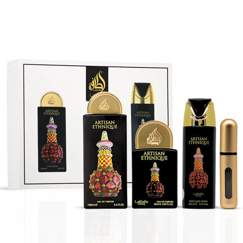 Artisan Ethnique 3-Piece Perfume Gift Set by Lattafa Pride (Gift Set)
