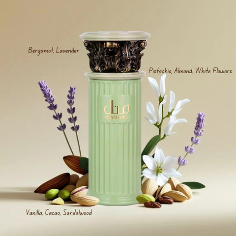 Eclaire Banoffi by Lattafa & Manaal by Ard Al Zaafaran - Eau de Parfum Sprays 100ml (3.4 oz) (Bundle) - Intense Oud