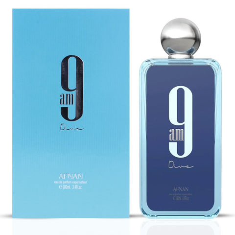 9PM, 9PM Rebel & 9AM Dive Eau De Parfum Sprays 100ML (3.4 OZ) by Afnan | A Captivating Bundle of Crisp Apple, Vibrant Citrus & Vanilla. (Bundle) - Intense Oud