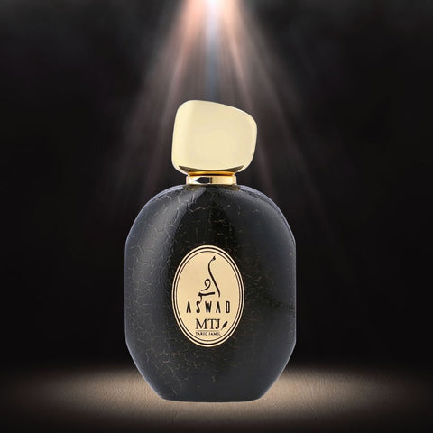 Aswad EDP Spray 100ML (3.4 OZ) by MTJ | Long Lasting Blend of Floral Elegance & Exotic Spices, Unisex Scent. - Intense Oud