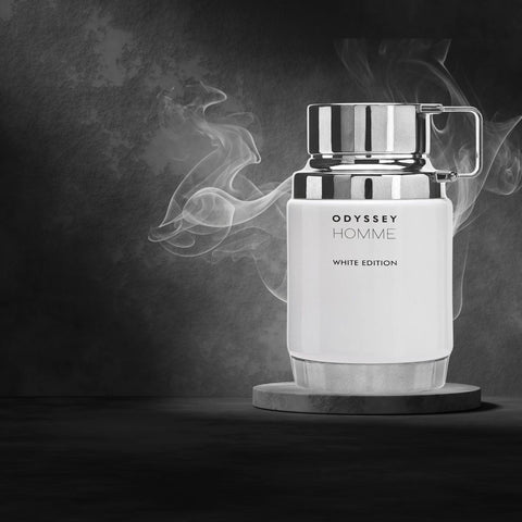 Odyssey Homme White Edition EDP Spray 100ML (3.4OZ) by Armaf | Long Lasting, Exquisite, Signature Scents. - Intense Oud