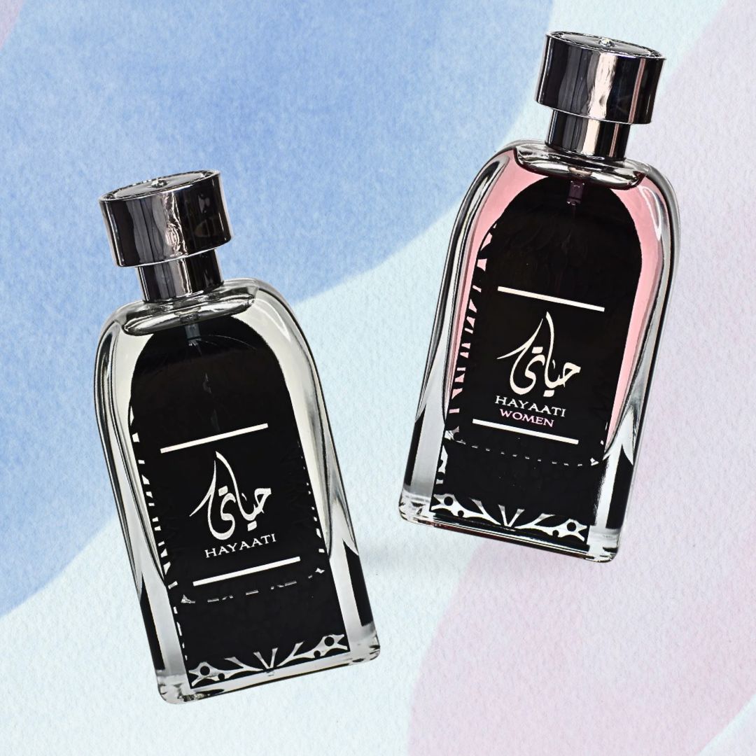 Hayaati For Men & Hayaati For Women - EDP Spray 100ML (3.4 OZ) By Ard Al Zaafaran | Long Lasting, Refreshingly Spicy & Woody Aroma. (ELITE BUNDLE) - Intense Oud