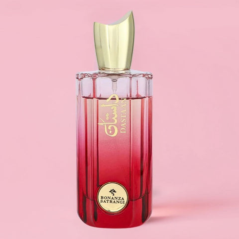 Bonanza Satrangi Dastaan EDP Spray 100ML bottle with elegant packaging and a luxurious, aromatic fragrance design.
