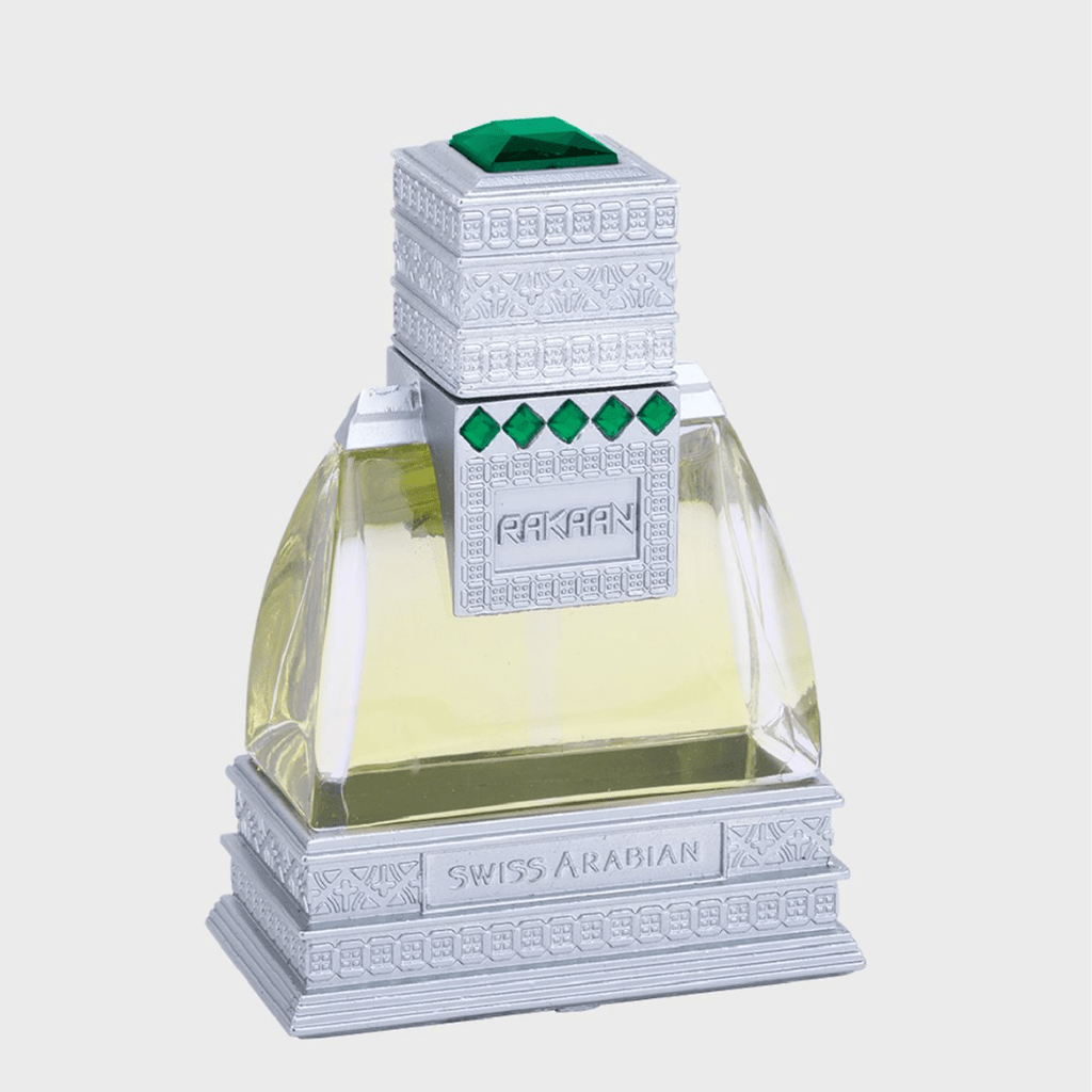 Rakaan Perfume Oil - 20 ML (0.68 oz) by Swiss Arabian - Intense oud