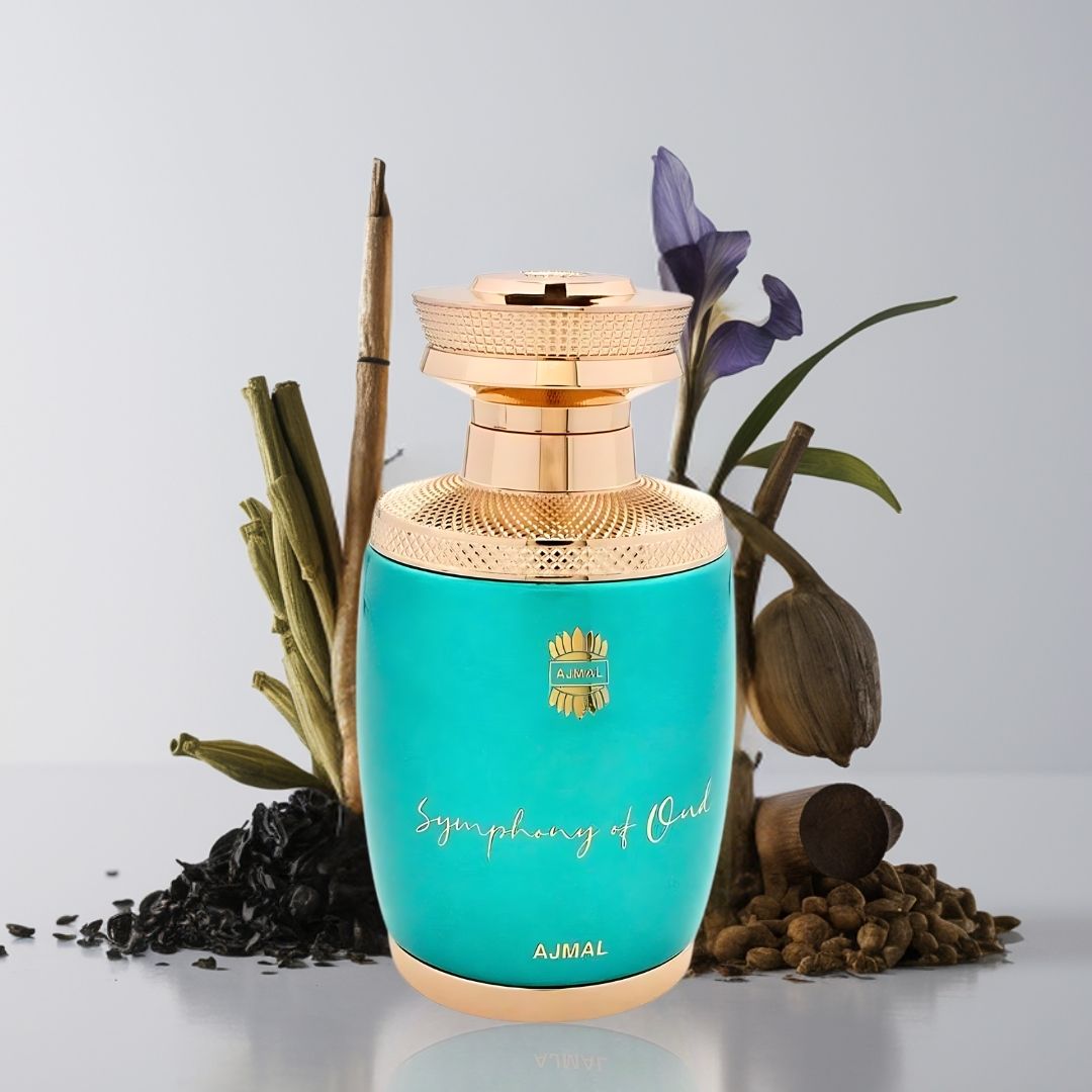 Symphony of Oud EDP Spray 75ML (2.5 OZ) by AJMAL | Long Lasting, Luxurious, Captivating, Divine, Signature Scents. - Intense Oud