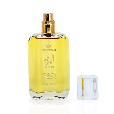 Al Youm EDP Spray 50ML (1.7 OZ) By Al Rehab | A Spicy, Rich, And Indulgent Fragrance With Layered Sweetness. - Intense Oud