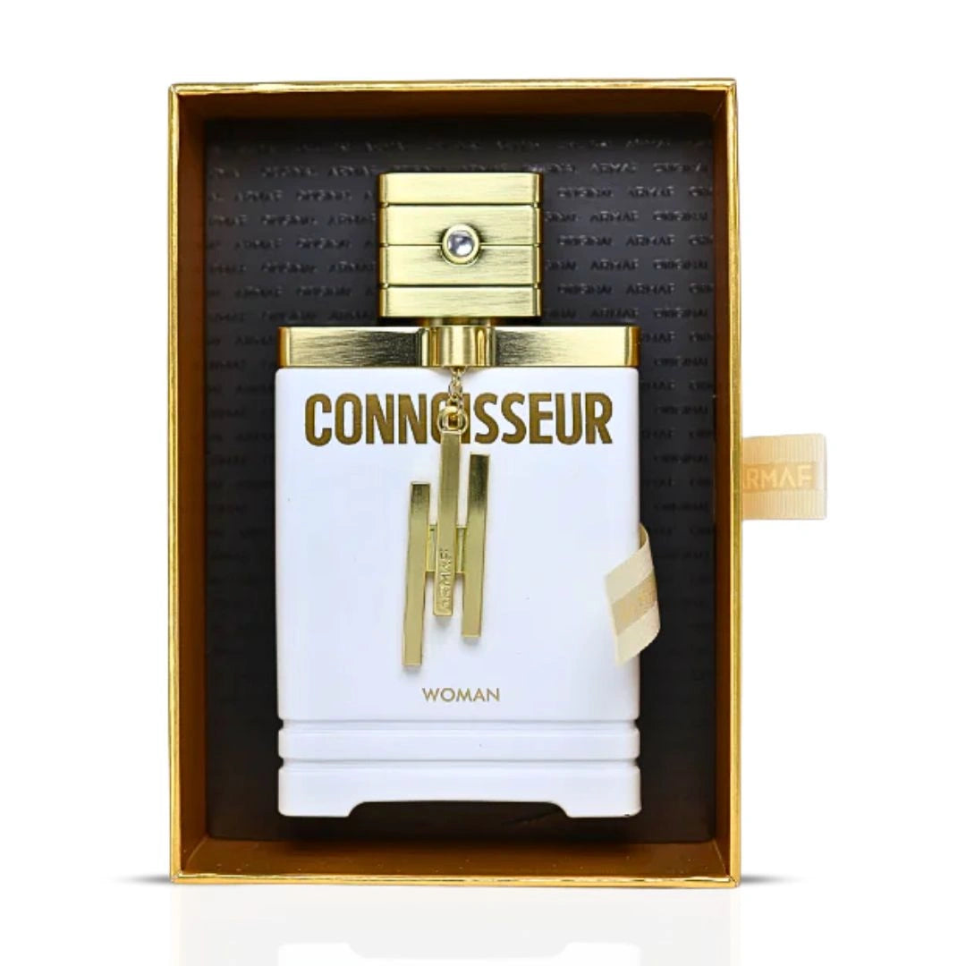 Connoisseur Woman Eau de Parfum Spray 100ml (3.4 oz) by Armaf | Juicy Citrus & Blossoming Florals Wrapped in Vanilla - Intense Oud