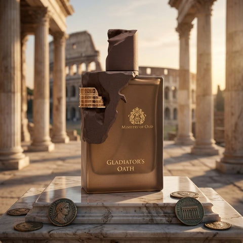 Ministry of Oud – Gladiators Oath Eau de Parfum Spray 100ml (3.4 oz) by Paris Corner (Velvet Pouch)