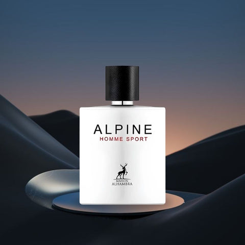 Alpine Homme Sport Eau De Parfum Spray 100ML (3.4 OZ) By Maison Alhambra | Embrace Luxury With Every Delicate Spritz. - Intense Oud