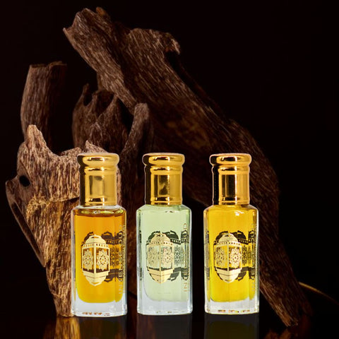Chant 5, Lady Mile, Fawaken For Women Perfume Oils 12ML (0.40 OZ) With Black Gift Box By Intense Oud. (VALUE PACK) - Intense Oud