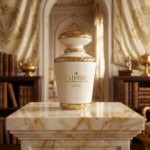 AUCTION Empire Victor Eau de Parfum Spray 100ml (3.4 oz) by Khadlaj (Velvet Pouch)
