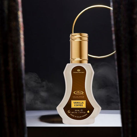 AUCTION Vanilla Coffee Eau de Parfum Spray 35ml (1.18 oz) by Al Rehab (Velvet Pouch)