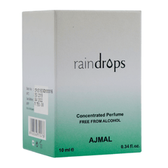 Raindrops Perfume Oil - 10ml (0.3 oz) By Ajmal Perfumes - Intense oud