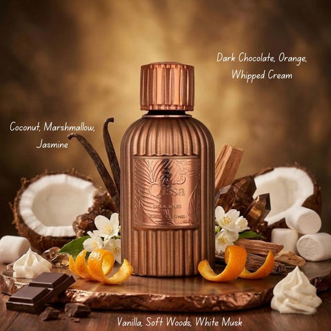 Qissa Gala & Qissa Delicious Eau de Parfum Sprays 100ml (3.4 oz) by Paris Corner (Bundle)