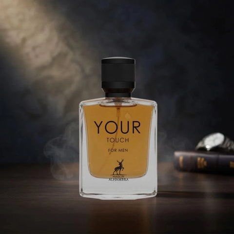Your Touch Eau de Parfum Spray 100ml (3.4 oz) by Maison Alhambra - Intense Oud