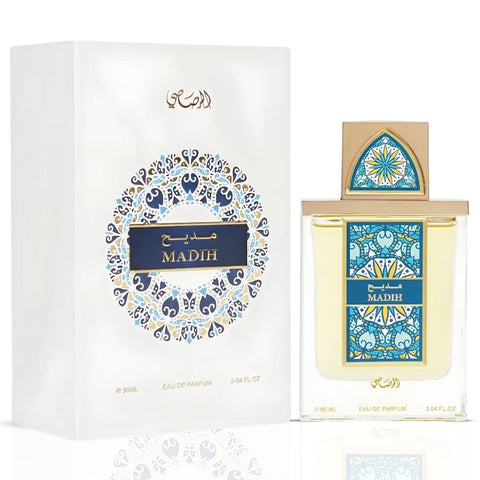 Maahi & Madih Eau de Parfum Sprays 90ml (3.0 oz) by Rasasi (Bundle)