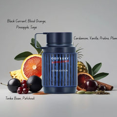 Odyssey Revolution Ultra Edition Eau de Parfum Spray 100ml (3.4 oz) by Armaf | Black Currant’s Edge, Praline’s Decadence, Patchouli’s Intrigue - Intense Oud