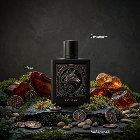 Rayhaan Lion & Wolf Eau de Parfum Sprays 100ml (3.4 oz) by Rayhaan (Bundle)