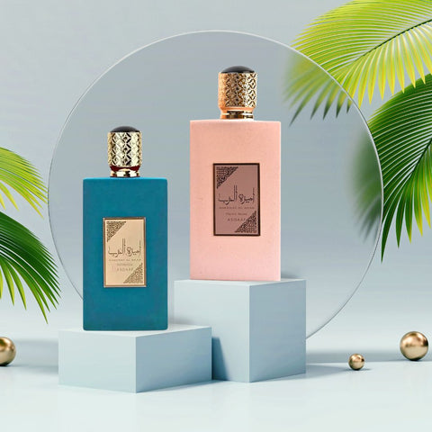Ameer Al Arab Imperium & Ameerat Al Arab Prive Rose - EDP Sprays 100ML (3.4 OZ) by Asdaaf. (BUNDLE) - Intense Oud