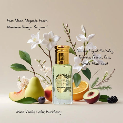 Petra Eau De Parfum Spray 100ml (3.4 oz) by Lattafa & Joodie Perfume Oil 12ml (0.40 oz) by Intense Oud | Elegance Layered To Perfection (Bundle) - Intense Oud