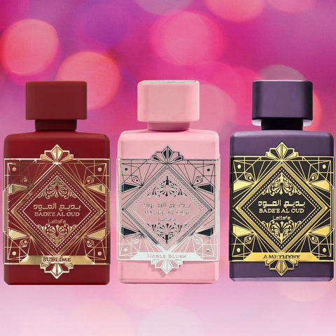 Bade'e Al Oud Noble Blush, Amethyst & Sublime Eau de Parfum