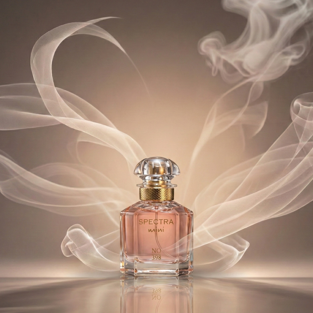 Spectra Mini No. 398 Eau De Parfum Spray 25ml, elegant bottle with floral and woody notes, compact size for portability